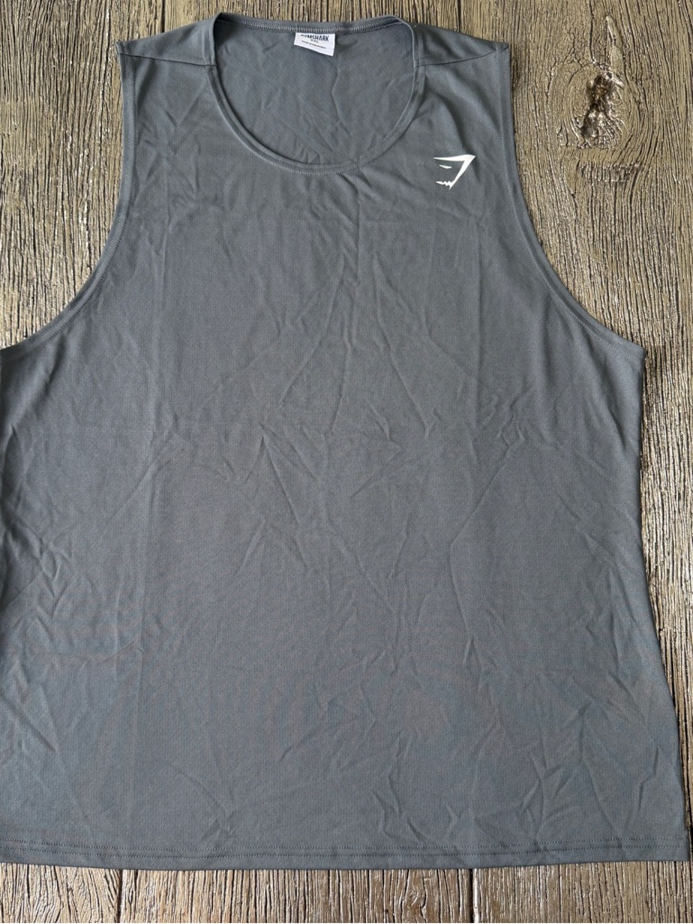 Gymshark Men’s Gray Performance Tank Top - Picture 4 of 8